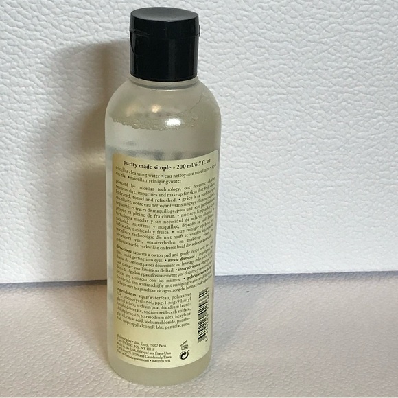 🆕 PHILOSOPHY - Purity Made Simple Micellar Cleansing Water 200mL - Picture 5 of 5